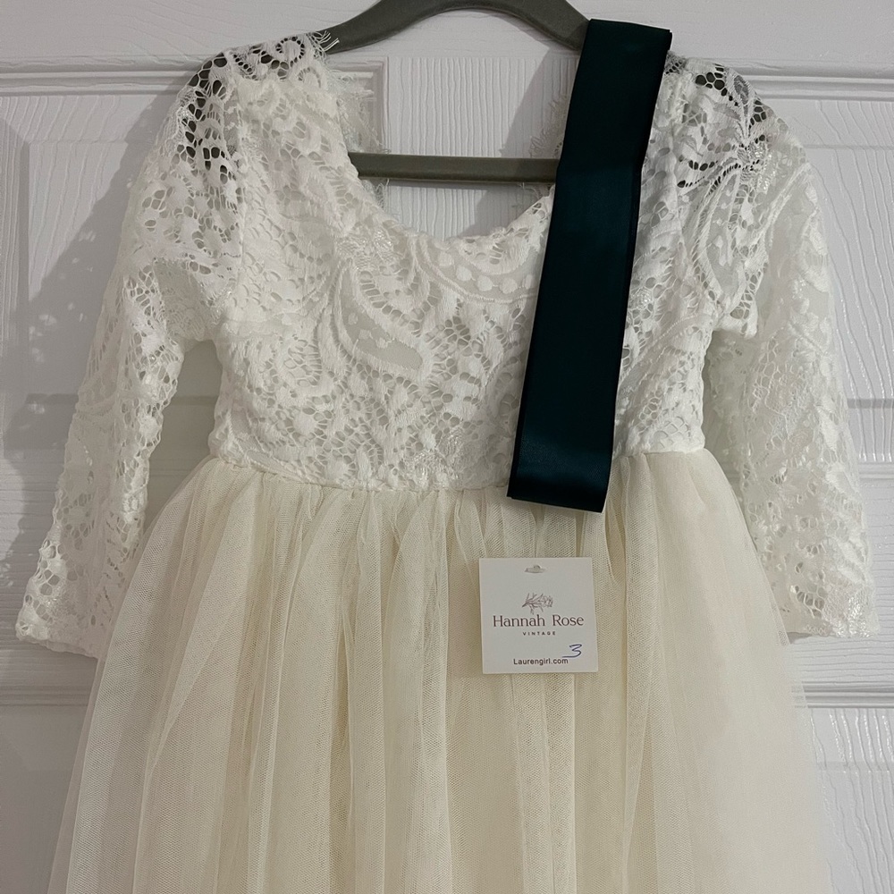 Hannah Rose Vintage tulle dress NWT